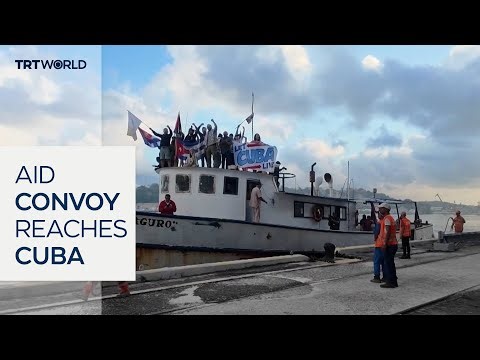 Aid convoy arrives in Cuba amid deepening crisis