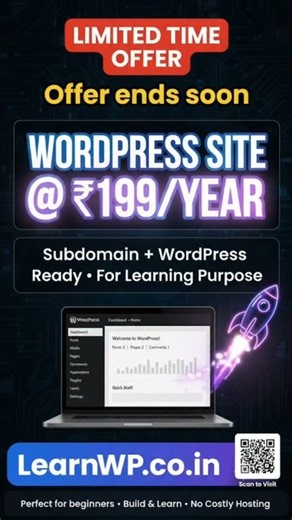 Learn WordPress. Practise. Build. Launch. | LearnWP.co.in #LearnWP #WordPress #wordpressmeetup