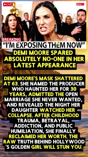Demi Moore Spared Absolutely No-one In Her Latest Appearance #shorts #viral