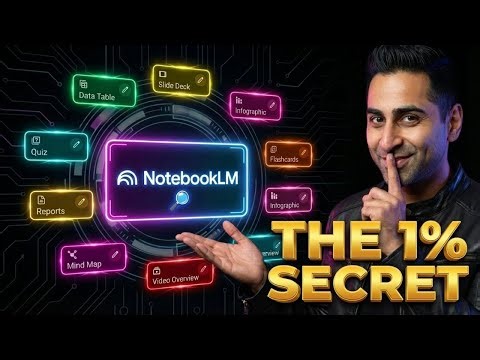 NotebookLM TOP Hidden Features (Most Creators Miss This)