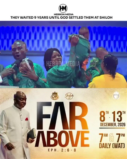 God Settled Them 9 Years After: Powerful Testimony at Shiloh