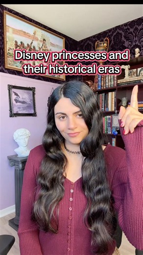 Disney princesses and their historical eras #history #art
