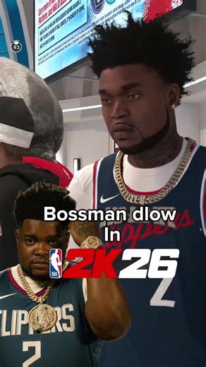 BossMan Dlow Face Creation in NBA 2K26