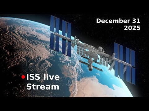 NASA Live Stream - View Earth from Space: ISS Live Feed Jan 1 2026