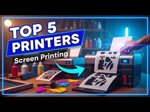 TOP 5 Best Inkjet Printer for Screen Printing 2026