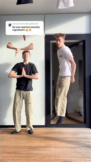 MILITARY HAND TREND, BUT WITH FALLING BODY PARTS 😳🕺 #shorts #dance #funny