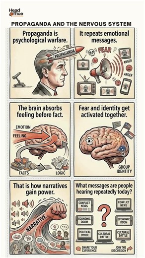 Propaganda and the Nervous System | How Emotion Beats Logic