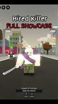 HIRED KILLER (TOJI) FULL SHOWCASE JJS #jjs #roblox #jujutsushenanigans #viral