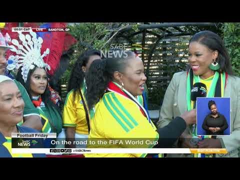 FIFA World Cup 2026 | Keabetswe "KB" Motsilanyane sings the SA anthem at Football Fridays launch