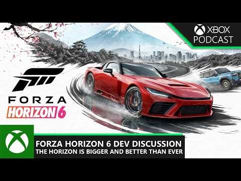 Forza Horizon 6 Devs: Custom Garages, Exploring Tokyo and... a GIANT ROBOT!? | Official Xbox Podcast