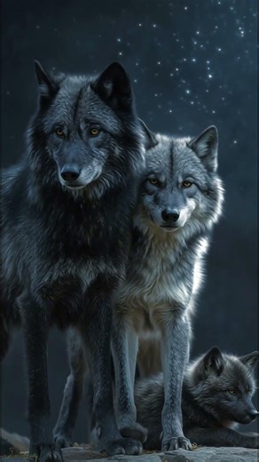 Wolf Family: A Story of Love, Loyalty, and Strength #wolfpack #wolf