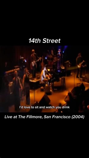 14th Street' live at The Fillmore in San Francisco, CA (2004)