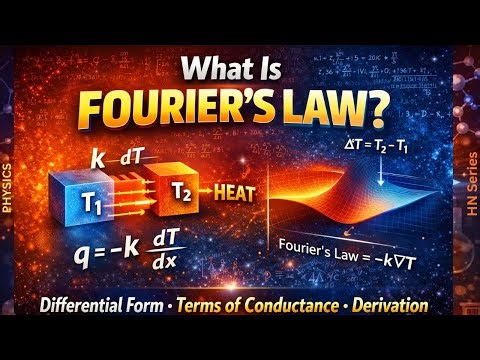 What Is Fourier’s Law? Differential Form Of Fourier’s Law