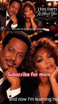 🎶I Feel Empty Without You | Luther Vandross x Whitney Houston Inspired (lyric video) #RnB #Soul