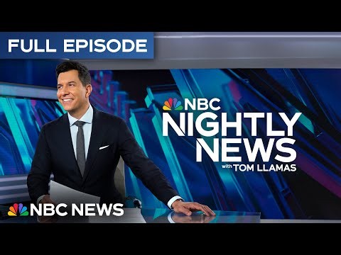 NBC Nightly News Full Episode - Aug. 31
