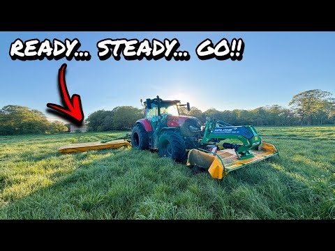 WE WENT FOR IT ALL!!... MOWING IS A GO!!