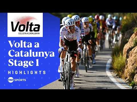 MEGA SPRINT! 🔥 | Men's 2026 Volta a Catalunya Stage 1 Race Highlights | TNT Sports Cycling