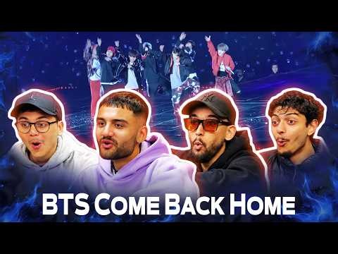 OUR FIRST TIME WATCHING BTS 'Come Back Home' Lyrics + LIVE Performance
