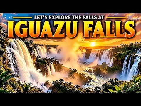 Iguazu Falls at Sunset 🌅 | We’re Going Over the Edge 🇧🇷