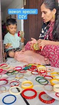 Sawan Special lehriya bangles / Ghamu saran / Which bangles are trending now? #shorts #sawan