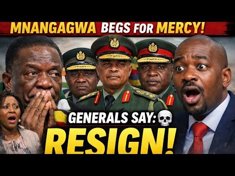 BREAKING NEWS ‼️ MNANGAGWA BEGS FOR MERCY💀 THE GENERALS SEND BACK ONE WORD‼️