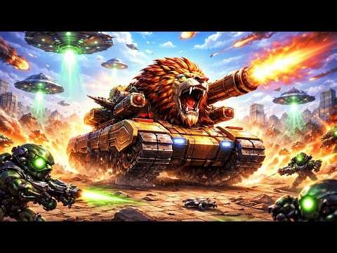 Lion Tank Alien Army Attack Mobile - Gameplay HD