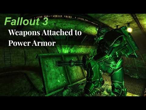 Weapons Attached to Power Armor I Fallout 3 mod
