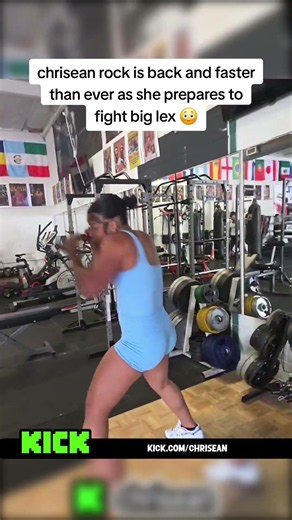 chrisean rock is back and faster than ever as she prepares to fight big lex