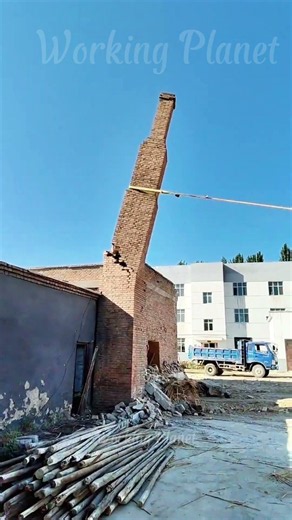 Trailer Pull DEMOLISHES Brick Wall 🏚️
