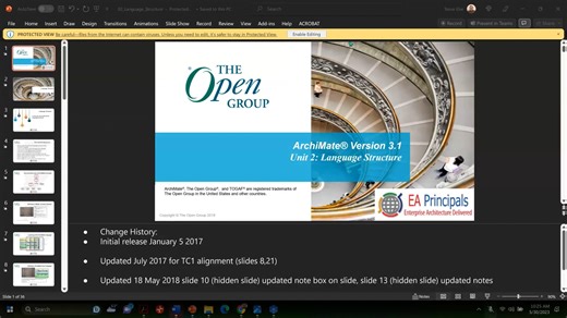 Sun Life Private ArchiMate Certification Training May 30 - June 2, 2023-20230530 1425-1