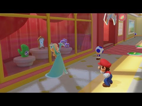 Super Mario Party Jamboree - Mario vs Yoshi vs Birdo vs Toadette - Rainbow Galleria