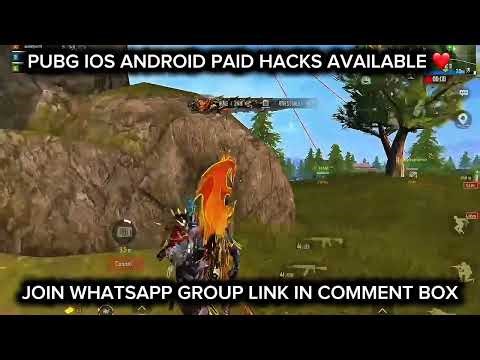 PUBG IOS ANDROID PAID HACK 4.3 SKINS HACKS 4.3 | JOIN WHATSAPP GROUP LINK IN COMMENT BOX