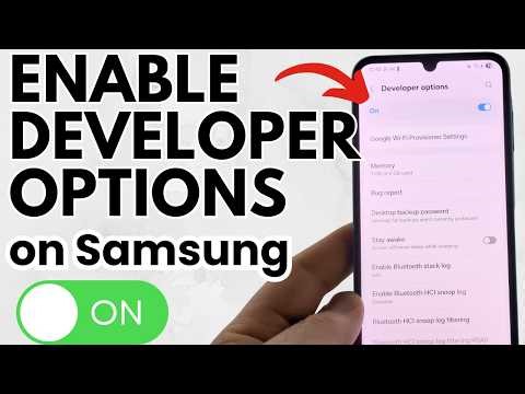 How to Enable Developer Options on Samsung Galaxy Phone