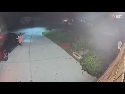 Video shows woman being run over in driveway, body dragged back to home