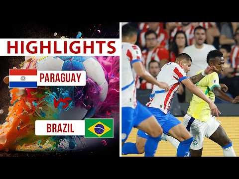 HIGHLIGHTS | PARAGUAY vs BRAZIL | Dazzling attacking moves send fans into a frenzy.