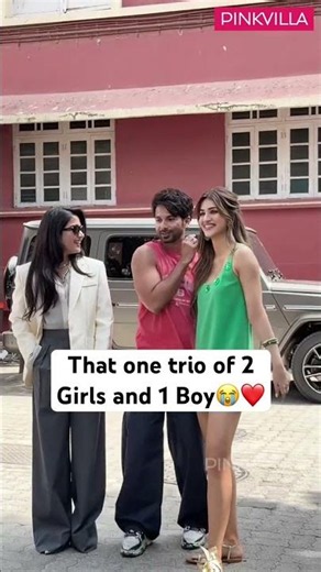 Shahid Kapoor, Kriti Sanon & Rashmika Mandanna Are A Perfect Trio 😭❤️ #shorts #rashmikamandanna