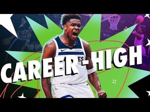 UNSTOPPABLE: Anthony Edwards Erupts for a Career-High 55 Points 🤯