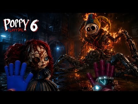 Poppy Playtime Chapter 6 – FULL GAMEPLAY + ALL 3 ENDINGS | PROTOTYPE FINAL BOSS 4K