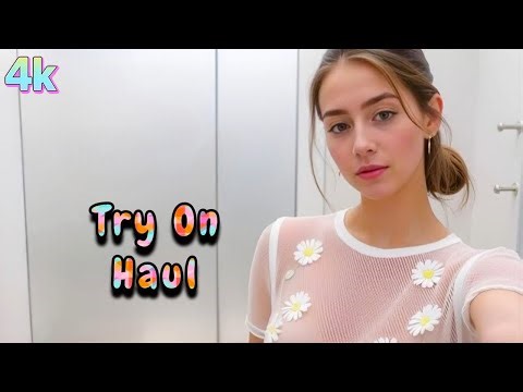 [4k USA] See Through Transparent Lingerie & See-throughStyles |SheIn 2025 Bikini Try-On Haul