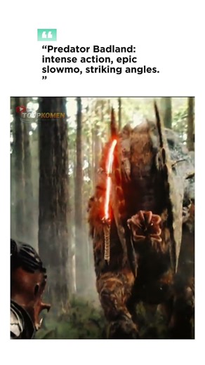 Predator Badlands (2025) – Laser Sword Kill Scene | Epic Alien Battle #shorts #scene #clip