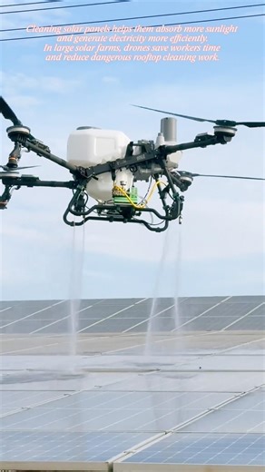 Farming Drones Into Cleaning Robots #robot #technology #farming