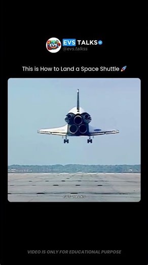 This Is How You Land a Space Shuttle 😳🚀