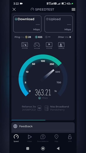 Jio 5G Speed Test