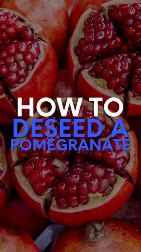 WebMD on Instagram: "Registered dietitian @seasaltandkale shares her favorite mess-free method for deseeding a pomegranate - learn more about the benefits of this antioxidant-rich fruit by tapping the link in our bio."