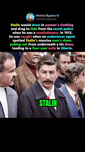 Stalin Would Dress As A Women? #shorts