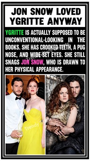 Jon Snow Loved Ygritte Anyway... 🏹❄️ | Game of Thrones | Kit Harington & Rose Leslie #shorts #viral