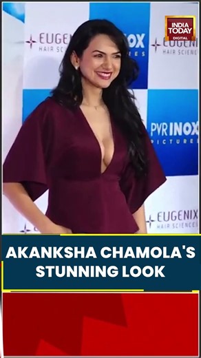 Akanksha Chamola's Stunning Look | Latest Celebrity Style & Entertainment News #entertainment
