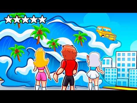 I Survived The Biggest TSUNAMI In GTA 5...