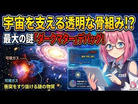 【元SEが解説】宇宙の95%は見えない？最大の謎「ダークマター」をデバッグ！