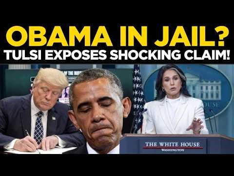 US NEWS LIVE: Obama Facing Jail? Tulsi Gabbard's Big Announcement After Trump Order | World News